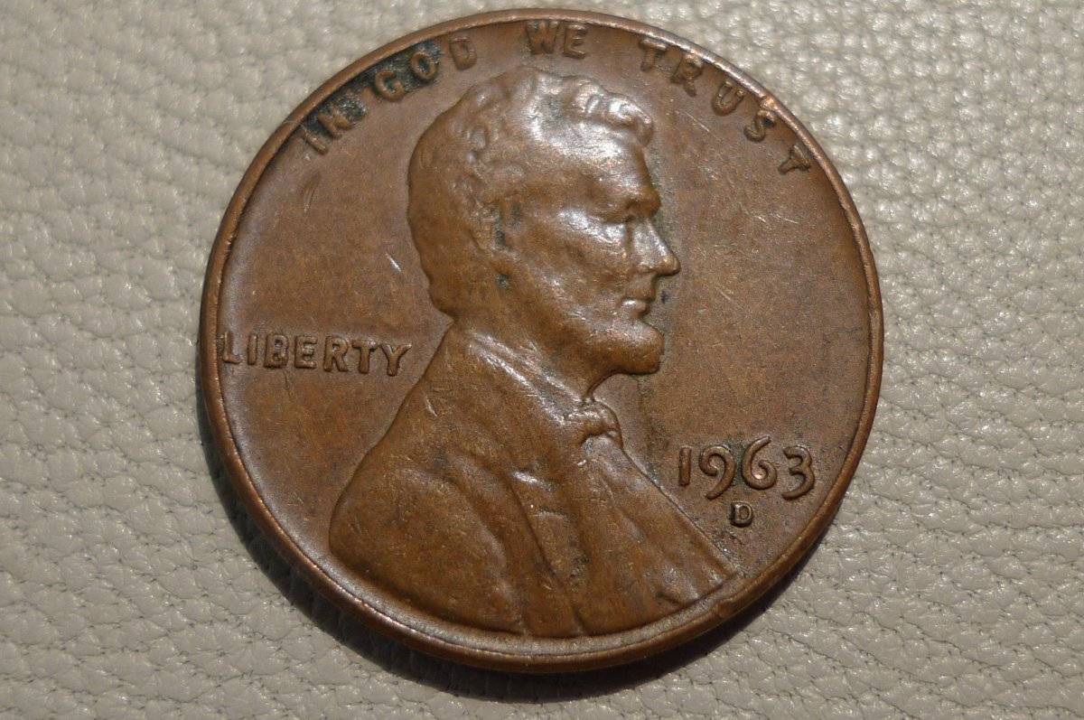 1963-D-...-One-Cent--Machine-Doubling