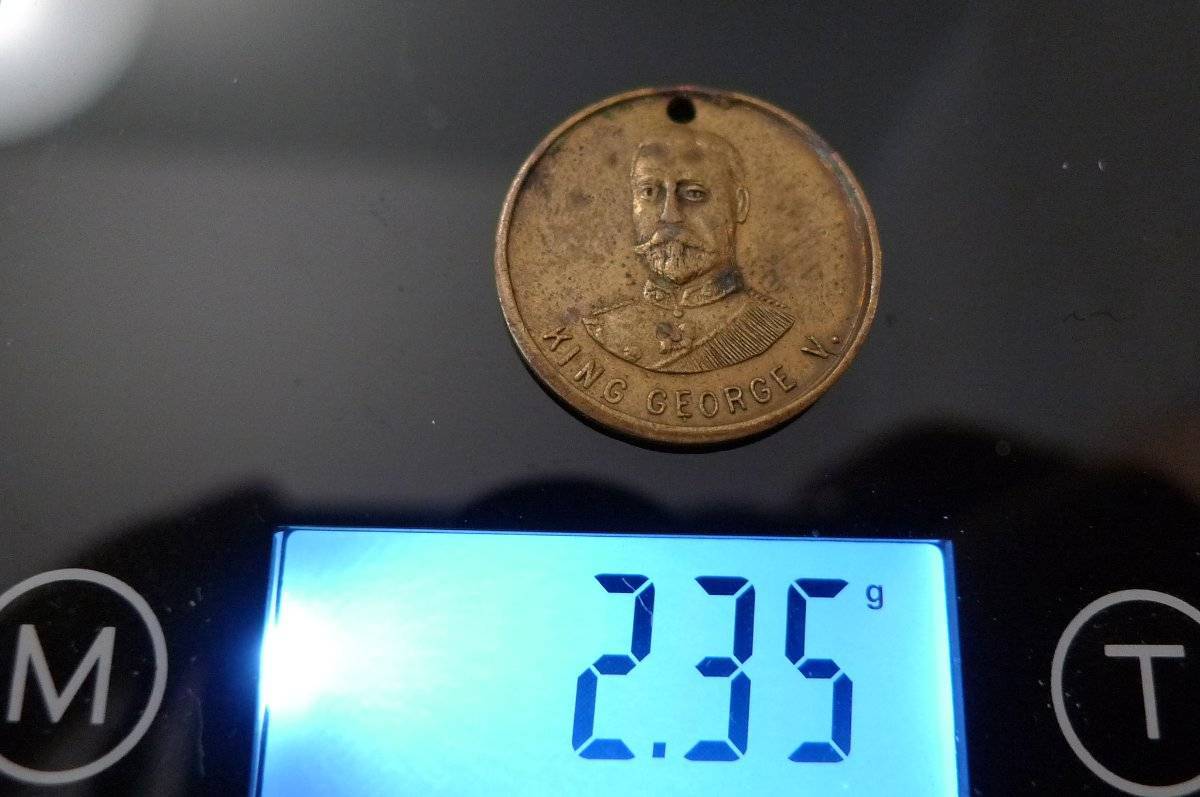 Please-ID-This-Medal-!-Id:-George-V-Token
