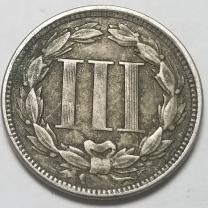 1865-3-Cent-Nickel.-I-Will-Take-A-Guess-On-This-One.