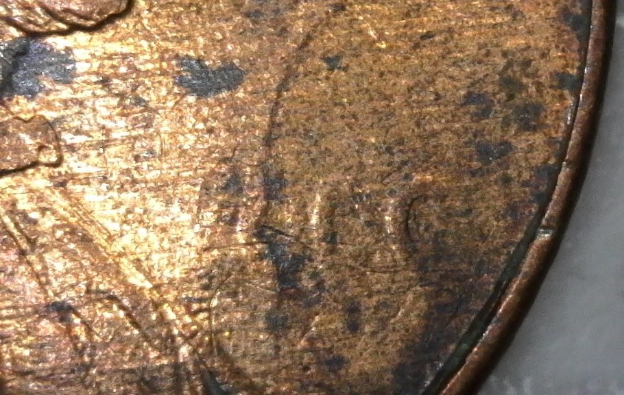 2000-P-Lincoln-Cent-Struck-Through-Grease-Perhaps?