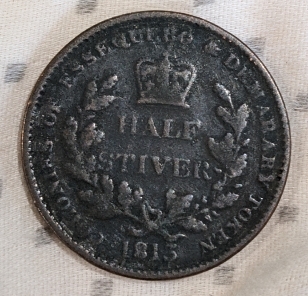 Half-Stiver-1813-From-Guyana
