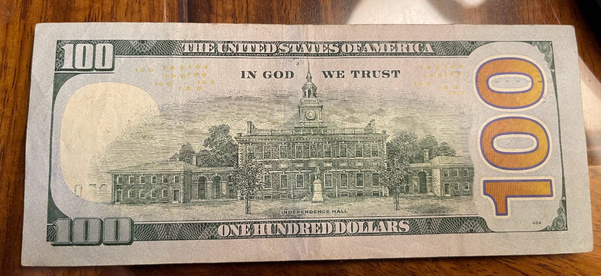 Fancy-100$-Bill?-#96669996