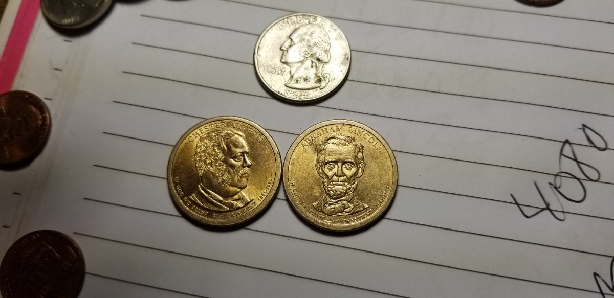 Need-Identifying-These-Two-Coins-Of-1-Dollar-C.-Authur-And-A.lincoln