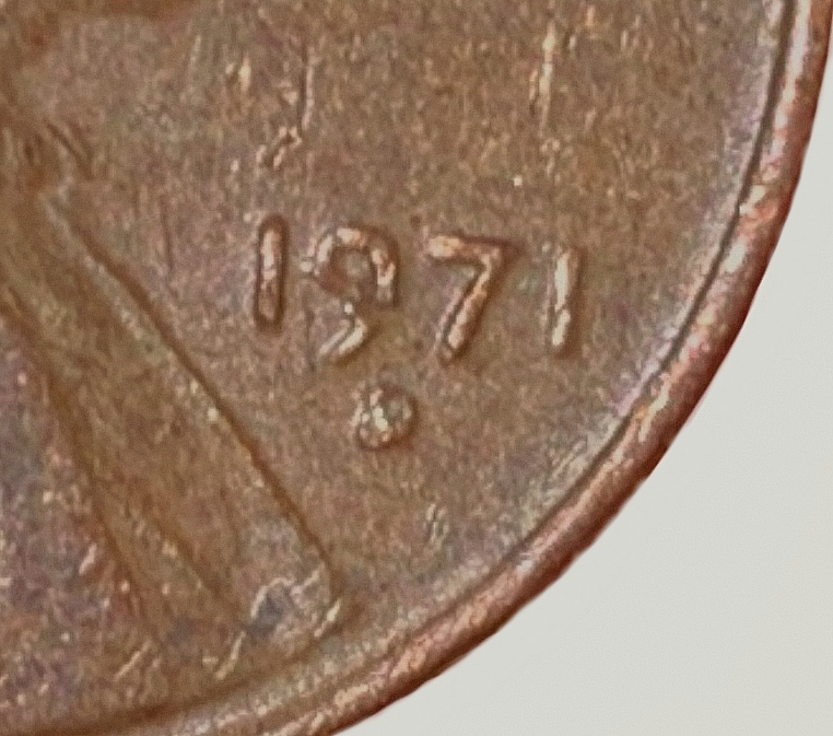 1971-D-Guessing-It-Is,-But-I-Was-Just-Wondering-If-This-Is-Circulation-Damage-On-The-Date-And-MM?