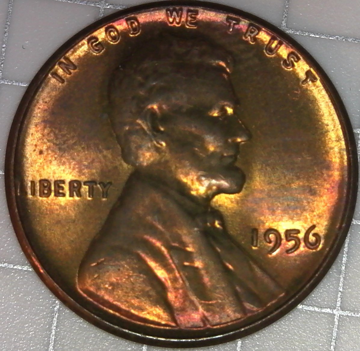 1956-Penny---Has-It-Been-Cleaned?
