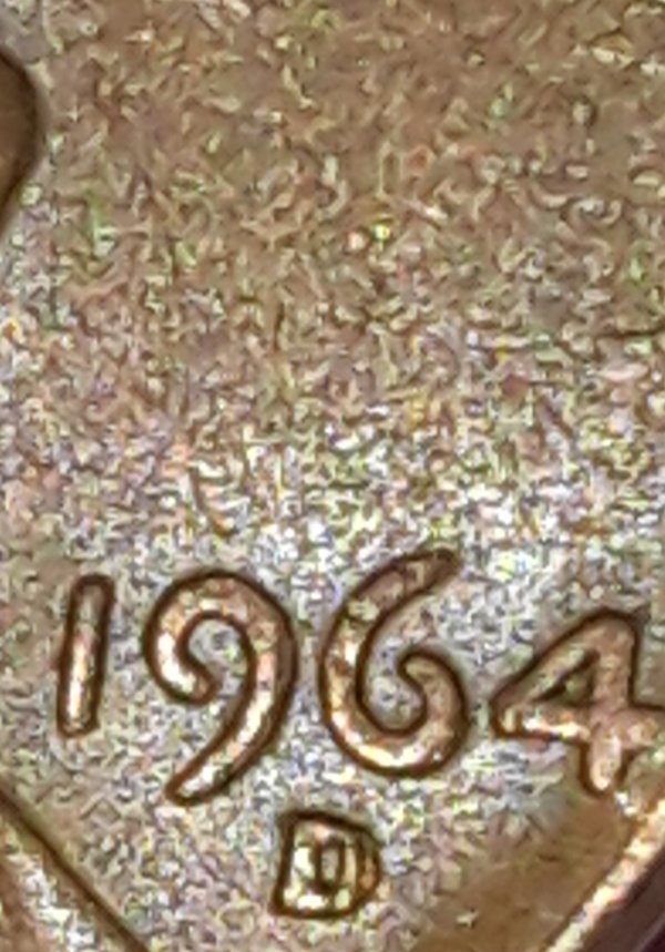 1964-Lincoln-Cent-,-What's-Going-On-With-This-Mint-Mark?-Can-Someo-Help-Please
