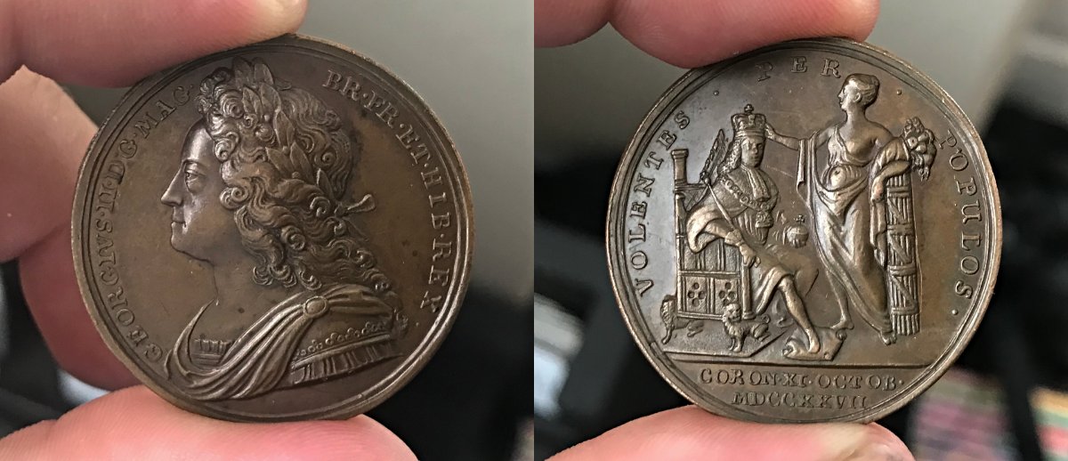 George-II-Official-Coronation-Medal-By-John-Croker