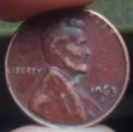 1963-D-Penny-Red-Color