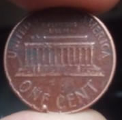 1963-D-Penny-Red-Color