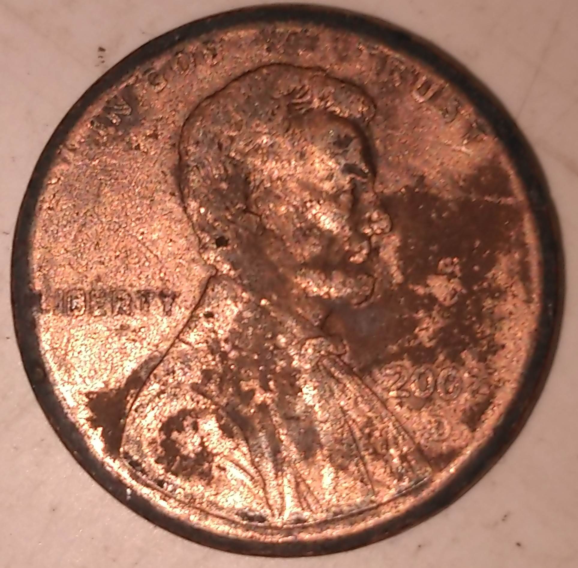 2002-Lincoln-Penny-Struck-On-Dime-Planchette-Possibly?-2.41g