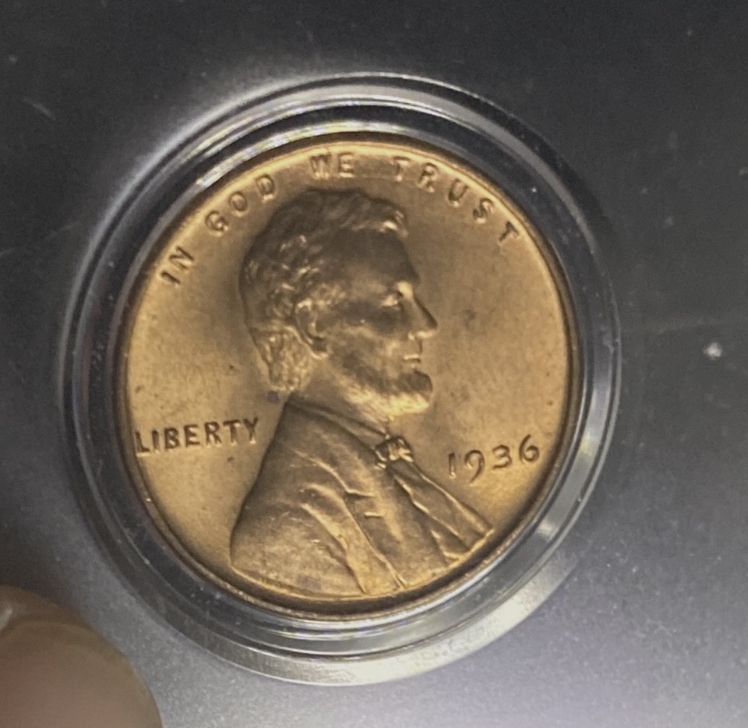 1936-Lincoln-Wheat-Cent,-Is-This-A-Matte-Proof?