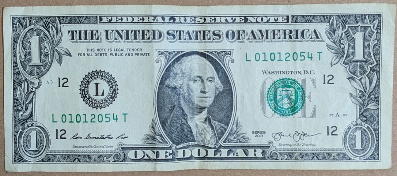My-New-Year's-Day-Birthday-Note-$1-Bill-2013.-Jan-1-St