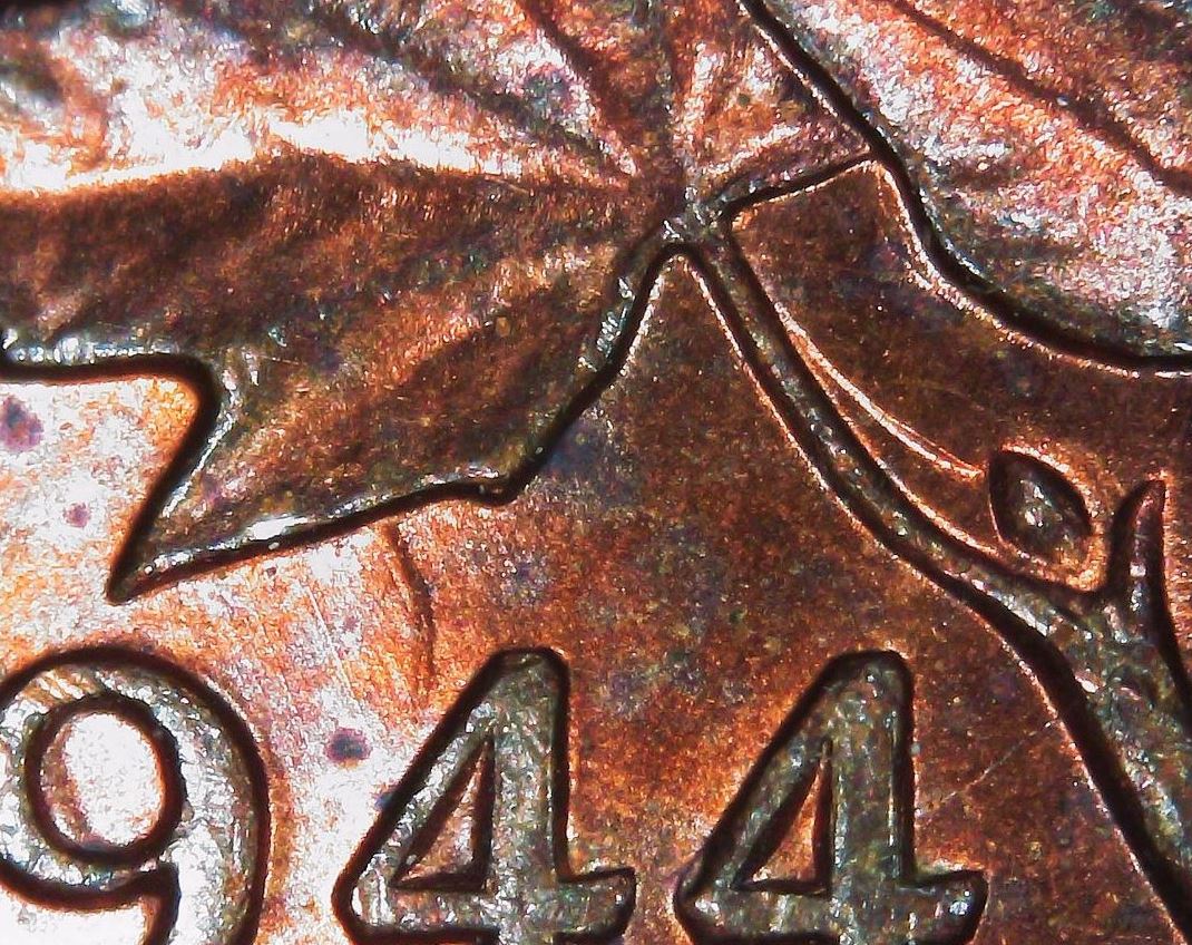 1944-One-Cent-Die-Clash,-Reverse
