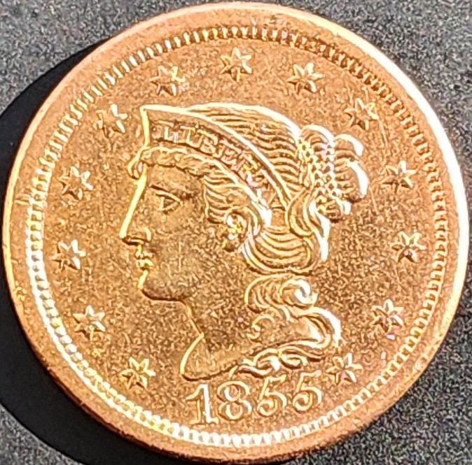 1855-Large-Cent---Grade?