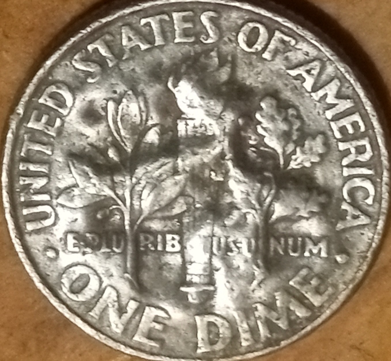 2000-P-Dime-Weird-Damage-Or-Error,-I'm-Unsure.