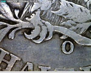 1861-O--Liberty-Seated-Half-Dollar---With-A-