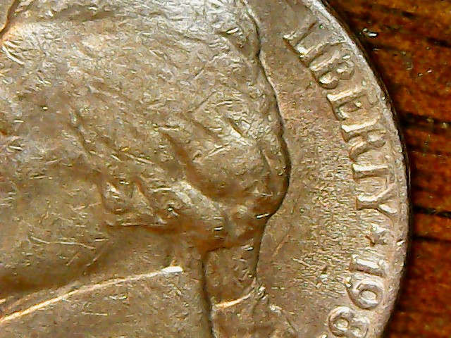 Jefferson-1985-D-,--VLDS-Doubling?-Or-More?-Obverse-And-Reverse