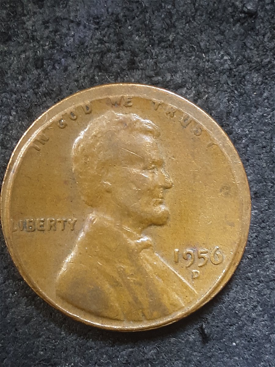 Found-A-1956-D-Penny-In-My-Change-Today