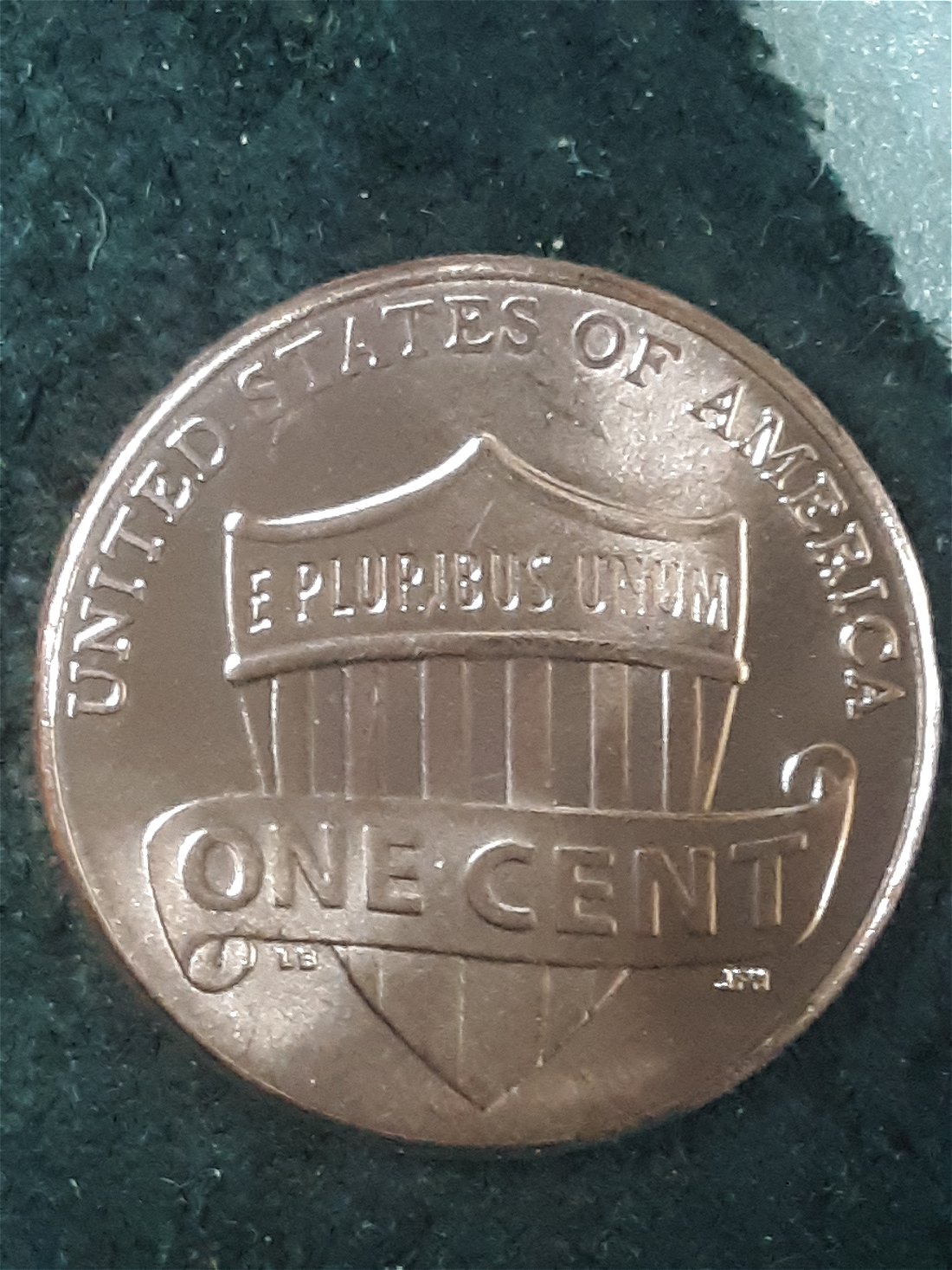 2022-P-Penny,-With-Silver-Colored-Spots
