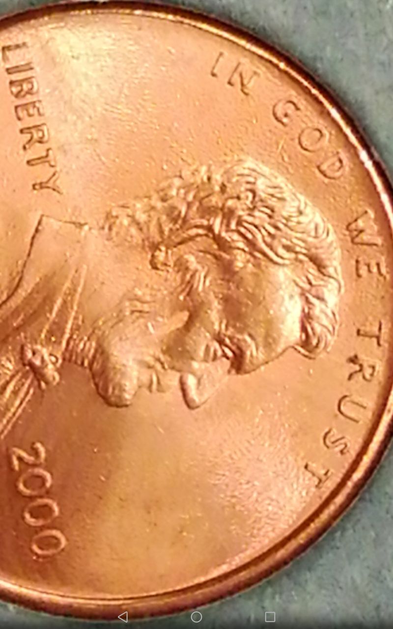 2000-Lincoln-Penny---DDO---Beard-/-Ear-/--?