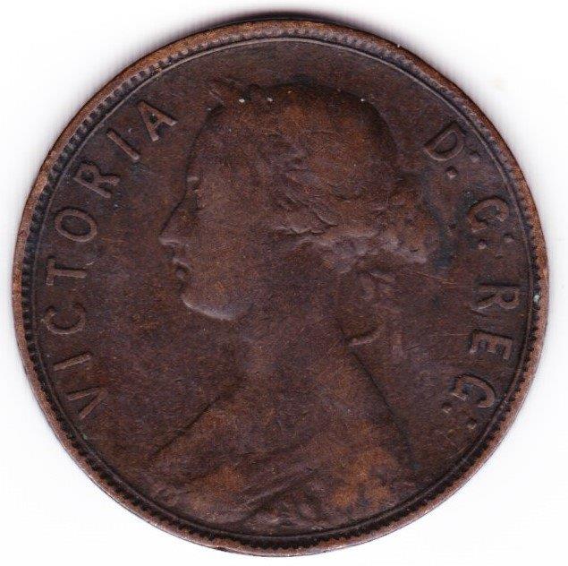 1888-Newfoundland-One-Cent-For-Grade-Please