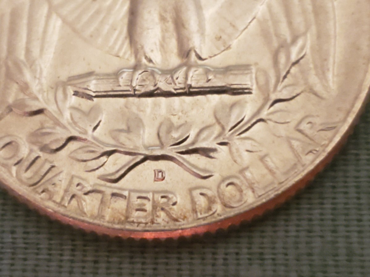 Beautiful-1964-D-Quarter.-Do-Any-Of-You-See-Any-Doubling-On-The-Letter?