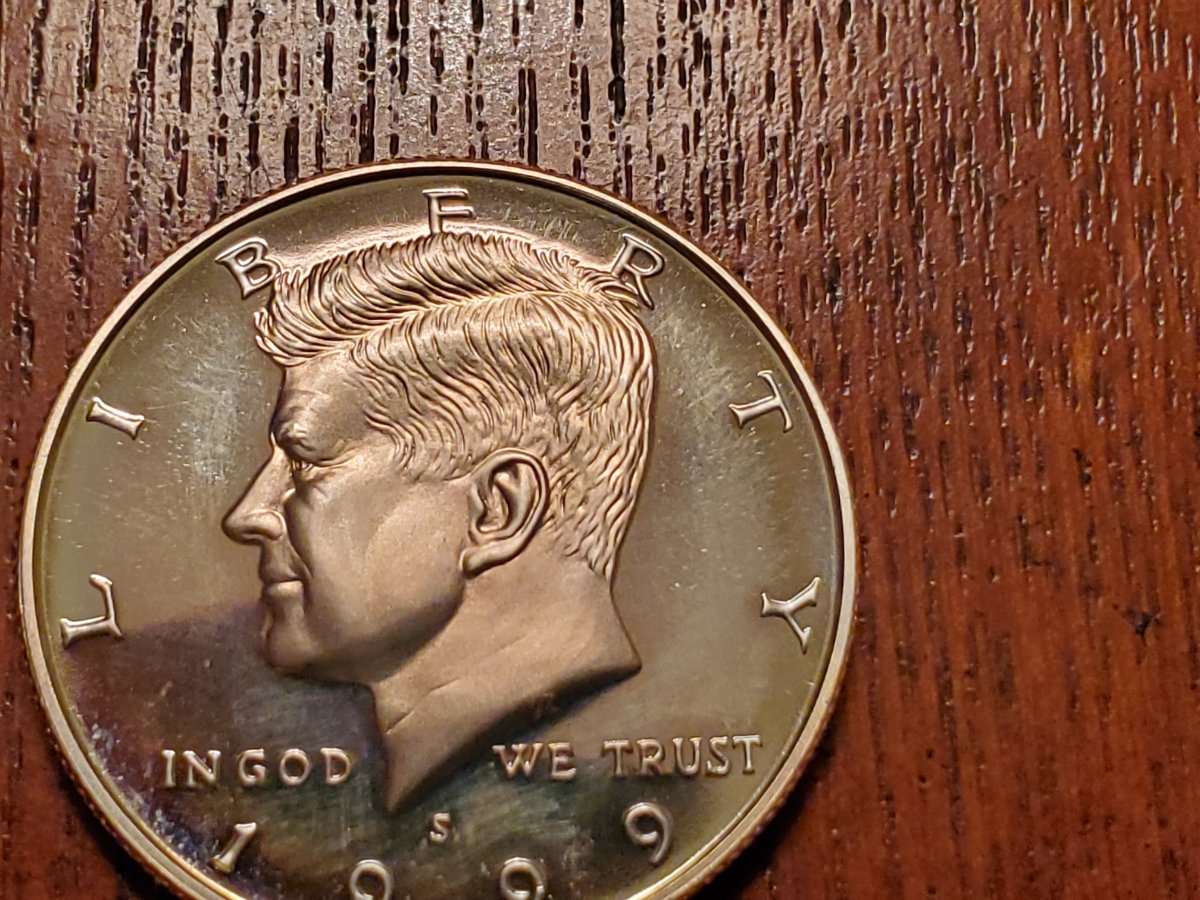 1999-S-JFK-Half-Dollar,-Slight-Toning.-I-Love-This-Coin