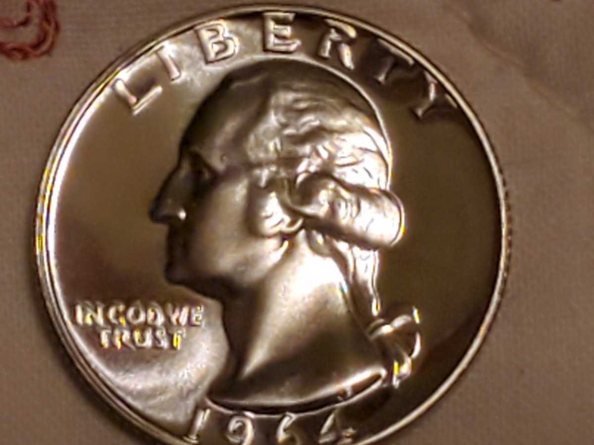 1964-P-Quarter.-Curious-Of-Grade-And-Value