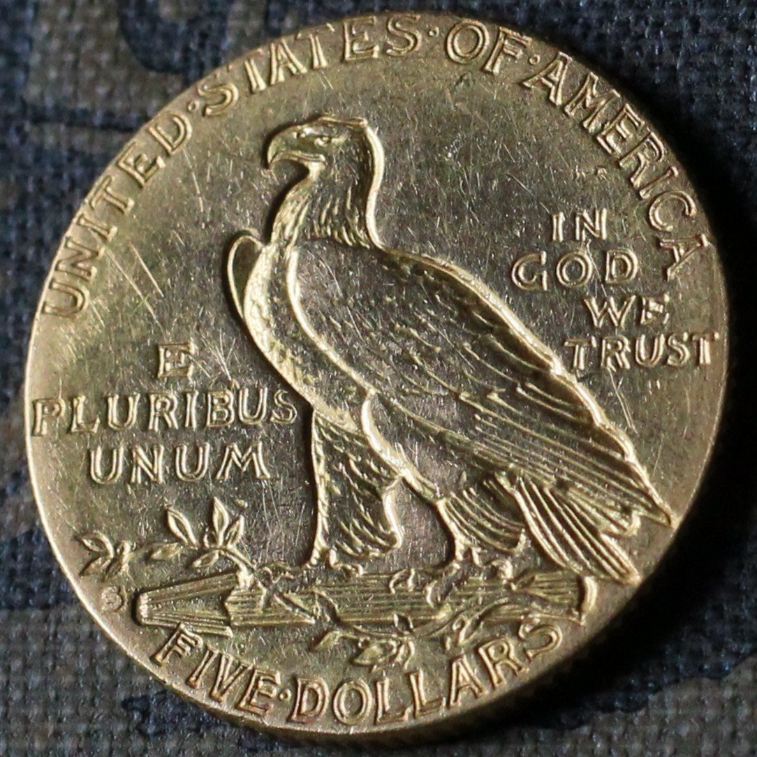 1908-S-$5-Indian,-Take-A-Look-At-Tell-Me-What-You-Think!