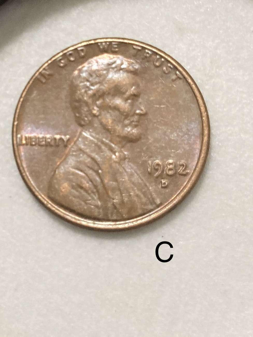 1982-Small-Date-Or-Large-Date-?-4-Different-Coins-A.b.c.d