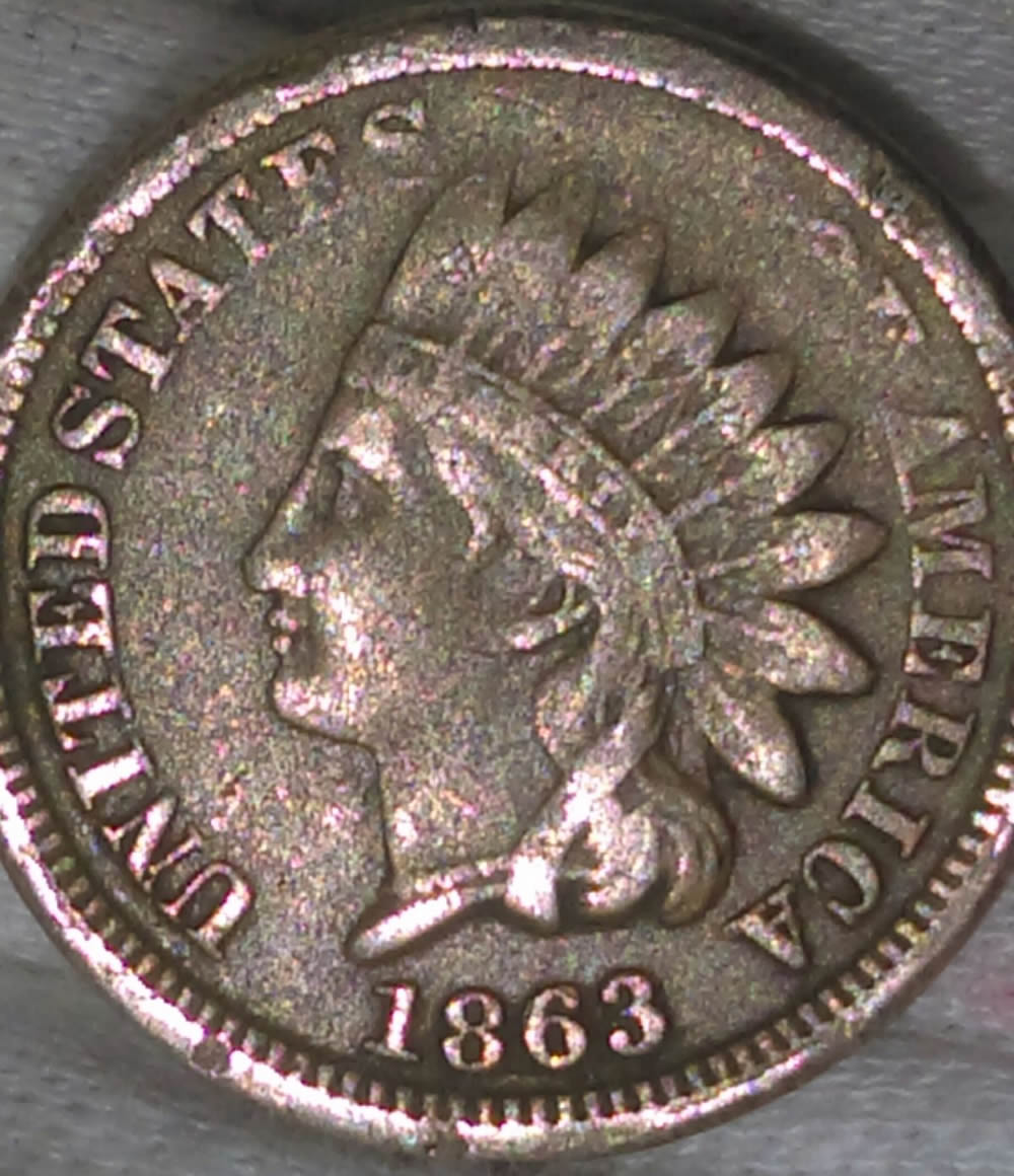 1863-Indian-Head-Weighs-4.9-Grams