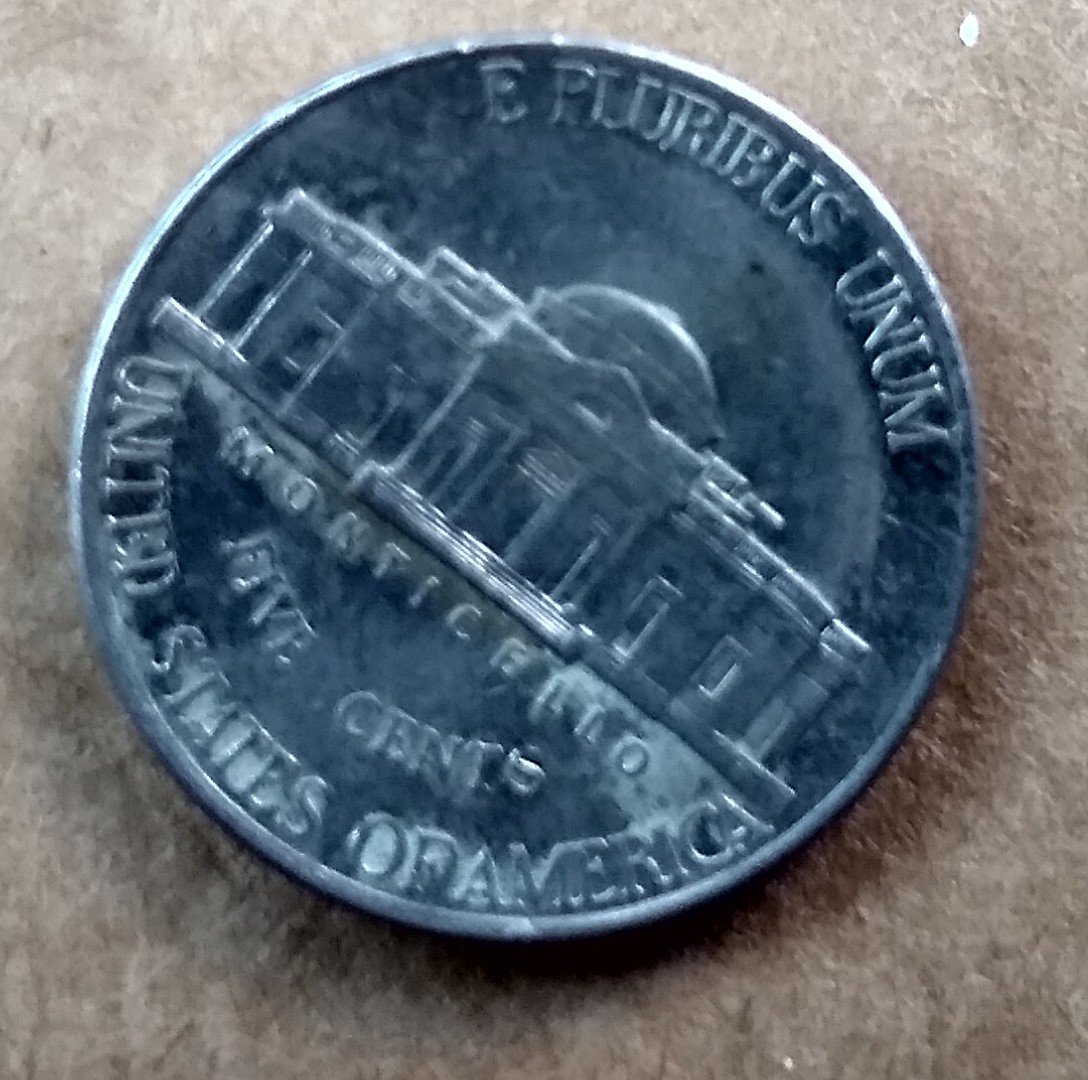 1999-Jefferson-Nickel-Obverse-And-Reverse-Not-Aligned