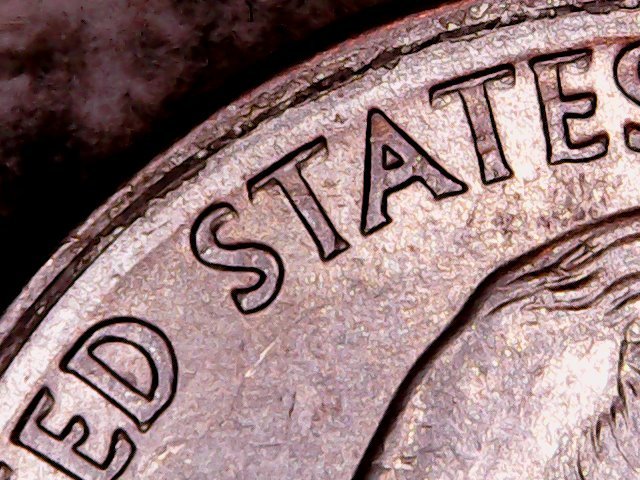 2000-P-Washington-Quarter-With-Unusual-Damage