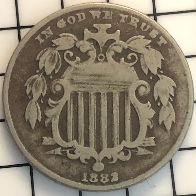 Shield-Nickel---1883/2?