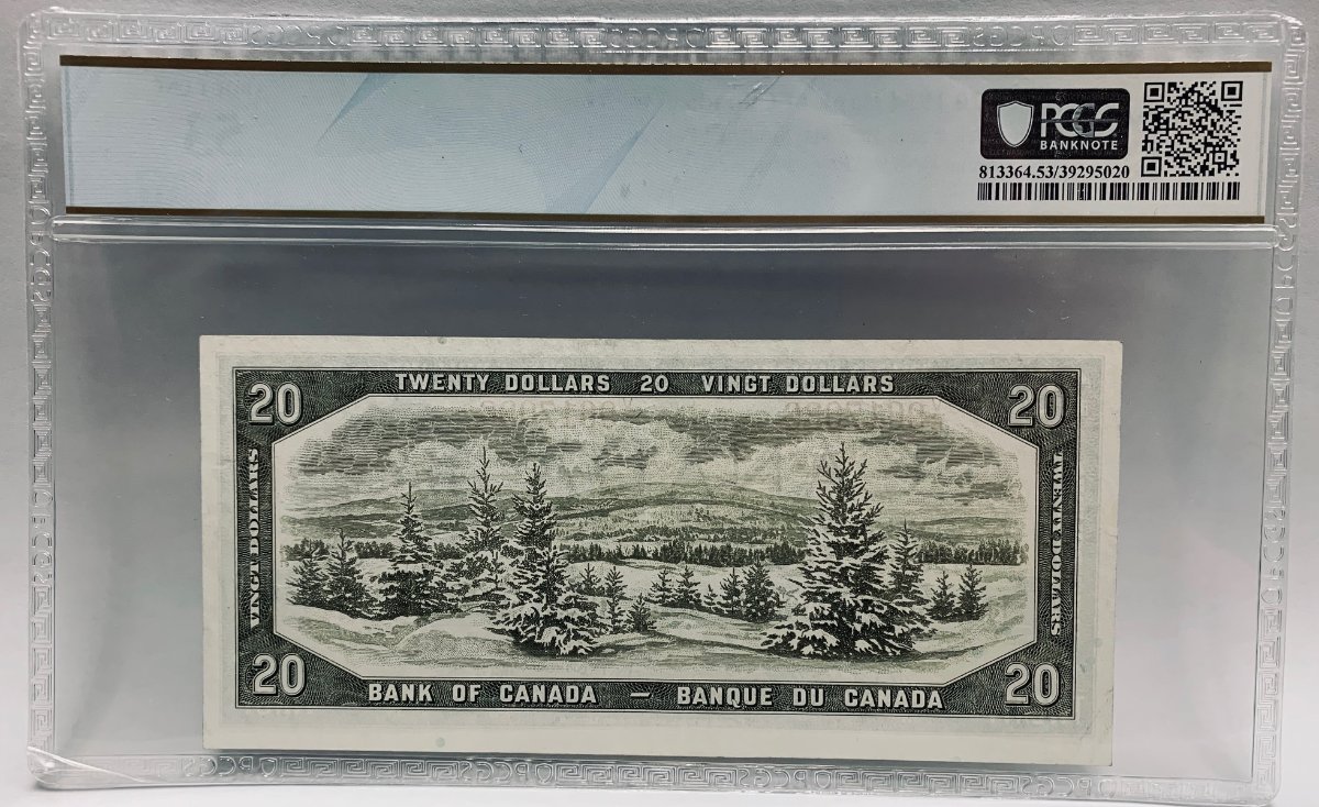 1954-$20-Modified-Portrait-Bc-41-B-Back-From-The-New-PCGS-Banknote.