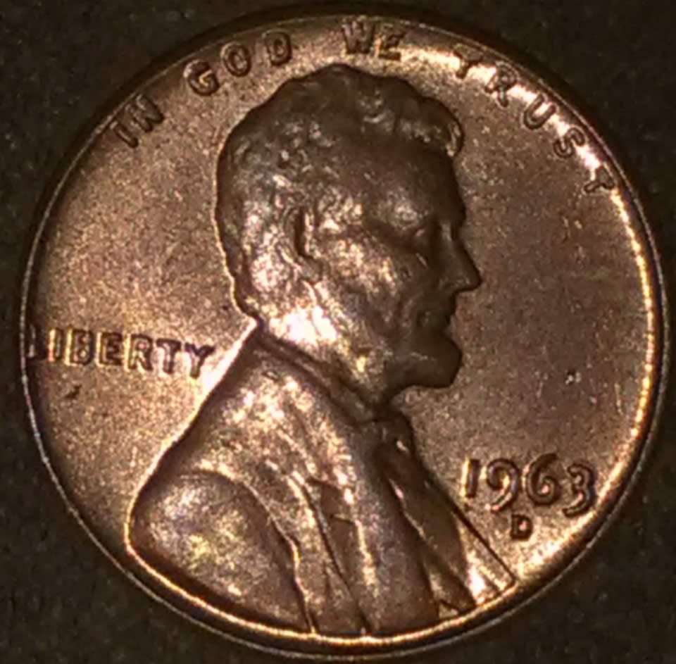 1963-D-Lincoln-Cent-For-Grading