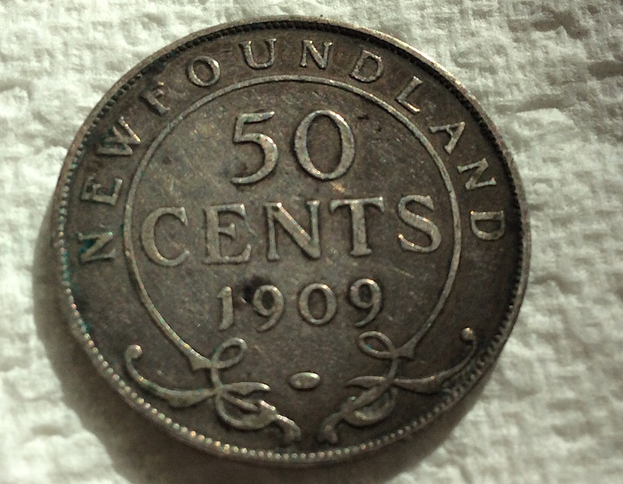 Review-Of-1909-Newfoundland-50-Cents-Coin