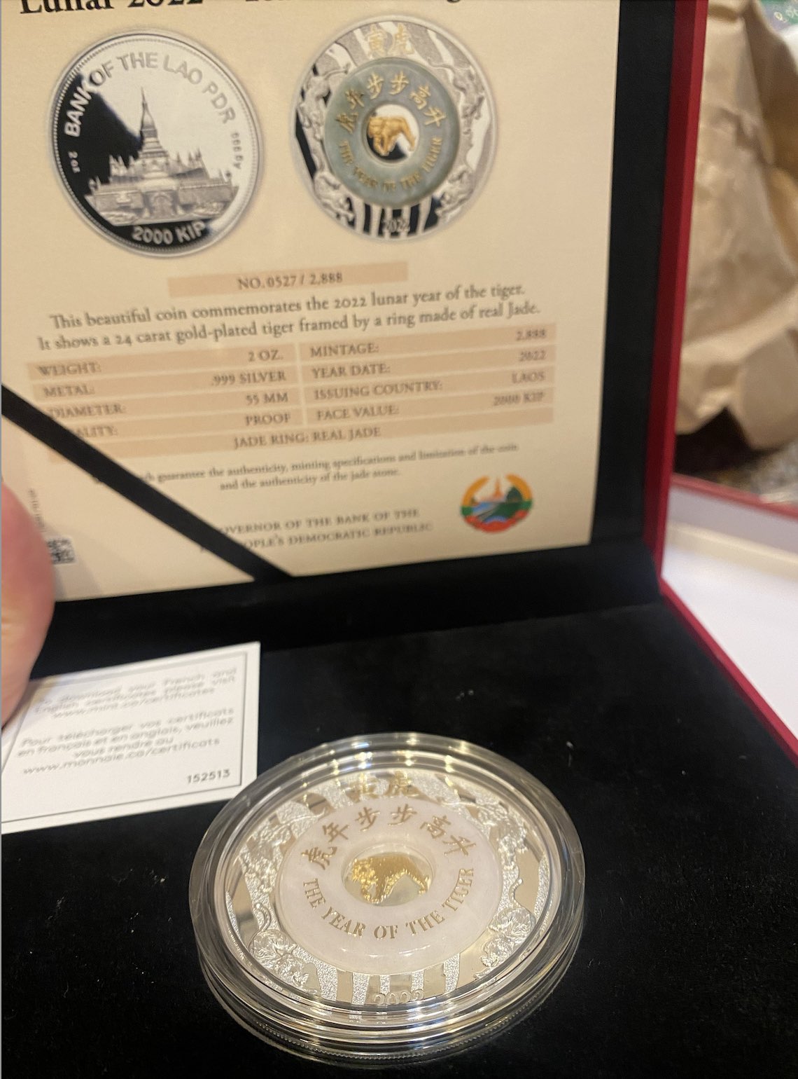 Question-About-Year-Of-The-Tiger---2-Oz.-Pure-Silver-Coin-With-Jade-Insert