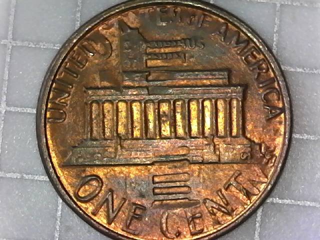1981-Lincoln-Cent-Double-Struck-And-Rotated-90-Degrees-In-Collar-Found-Coin-Roll-Hunting