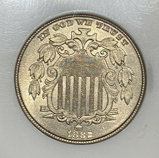 New-Pickup:-1882-Shield-Nickel-NGC-MS-64