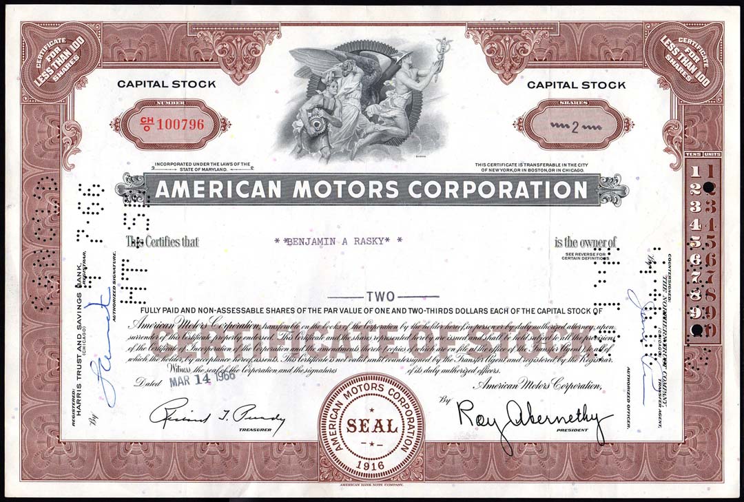 Automobile-Stocks-&-Bonds