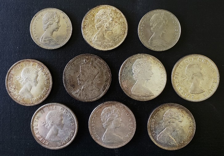 Canadian-Coins-From-Grandpa's-Collection