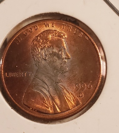 Lamination-Error-On-Lincoln-Penny-1996-D