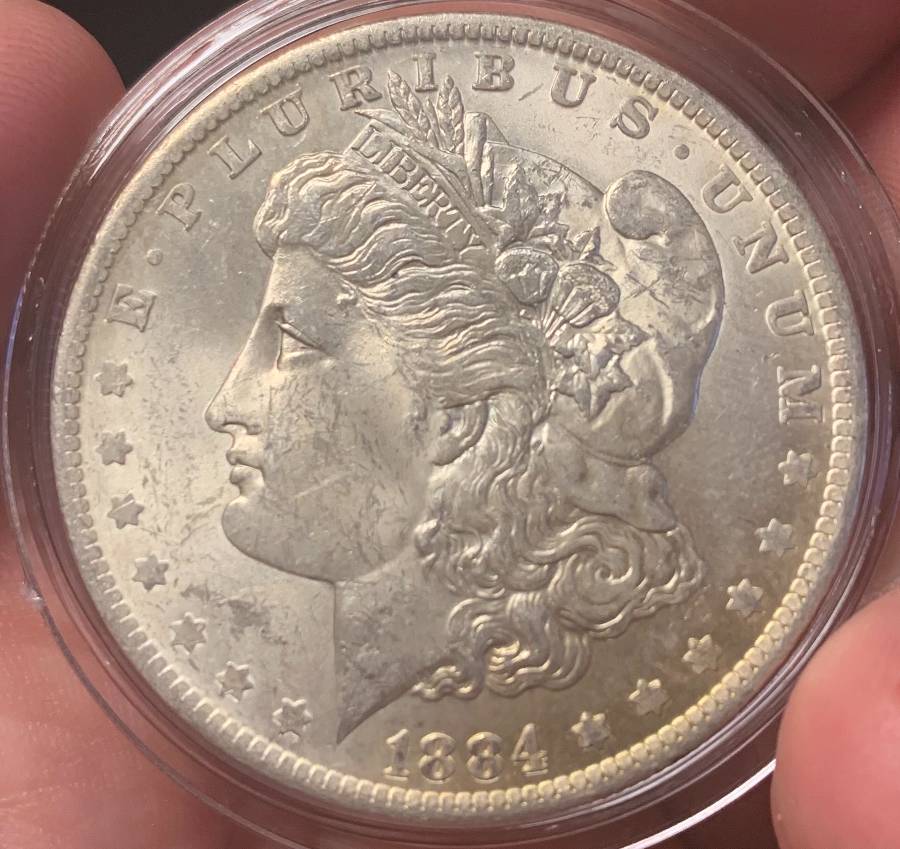 Help-Grading-My-Coins:-No2:-1884---O-Morgan
