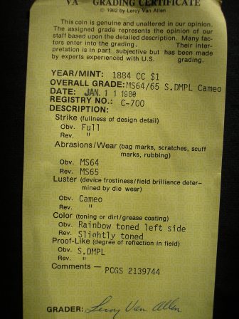 A-Very-Interesting-And-Rare-Grading-Certificate