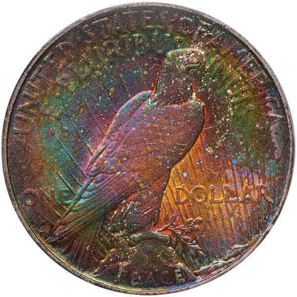 Beautifully-Toned-1923-Peace-Dollar
