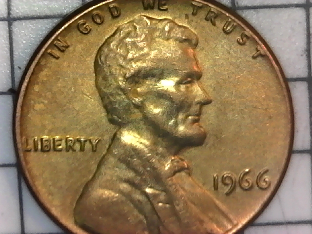 1966-P-Penny-Looks-Gold-In-Color?