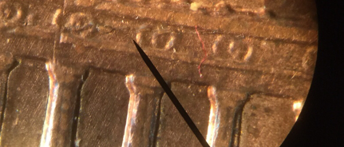 1992-And-1995-LMC-Cracked-Dies-And-An-Old-Canadian-Penny....