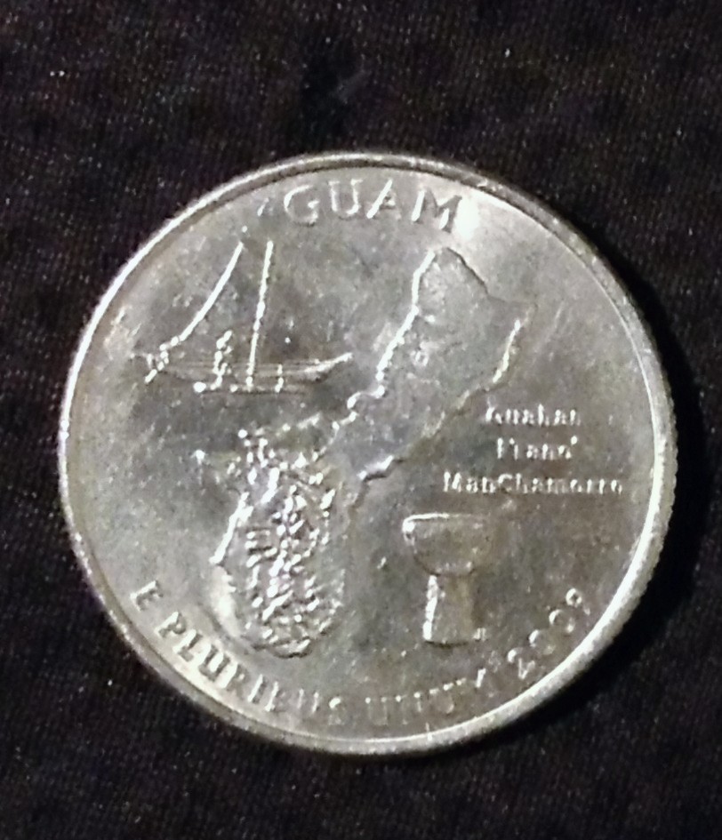 2009-P-Guam-Quarter-Possible-Errors-On-Front-And-Back
