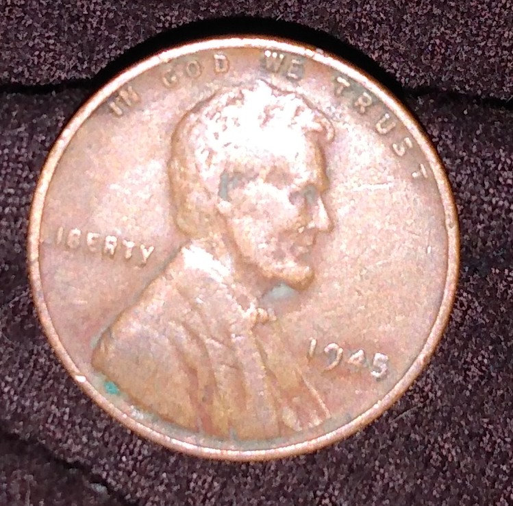 1945-Penny-#9-In-Date-Looks-Different-No-L-In-Liberty